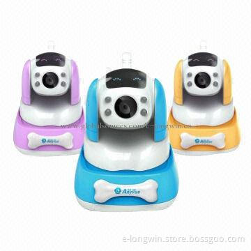 Wireless IP Cameras for Household Use, Babies' Care and Pet Observation
